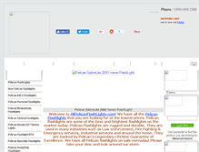 Tablet Screenshot of allpelicanflashlights.com